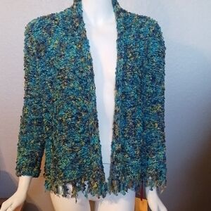 Ruby Rd. Multicolor Textured Cardigan